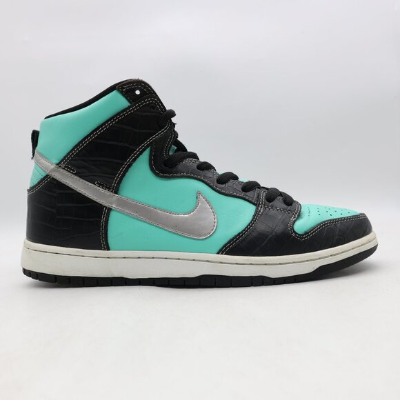 Nike SB Dunk High x Diamond Supply Co. Tiffany Men's 11.5 Sneakers 653599-400